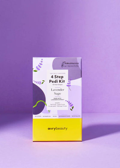 4 Step Pedi Kit - Lavender & Sage