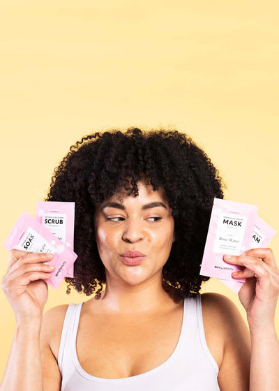 4 Step Pedi Kit - Rose  Water