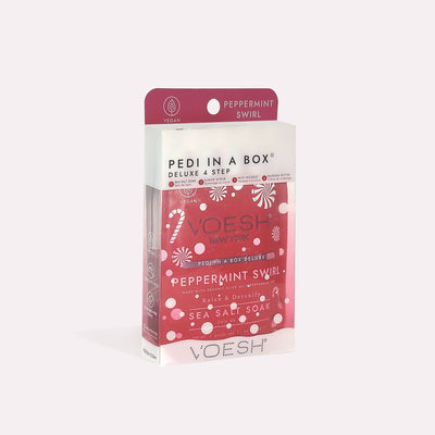 Peppermint Swirl Duo with nail stickers