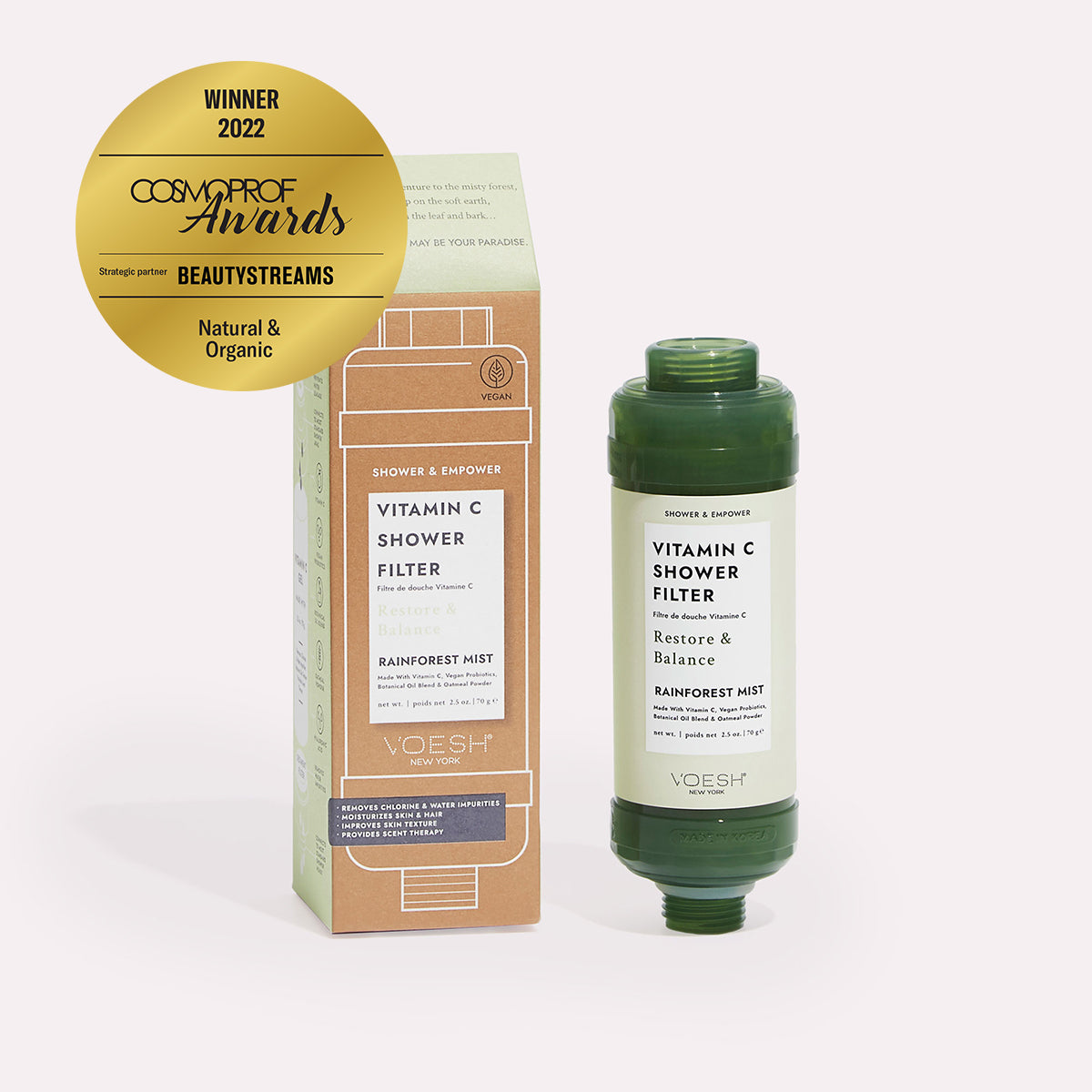 Shower & Empower Filter - Rainforest Mist (2.5oz)