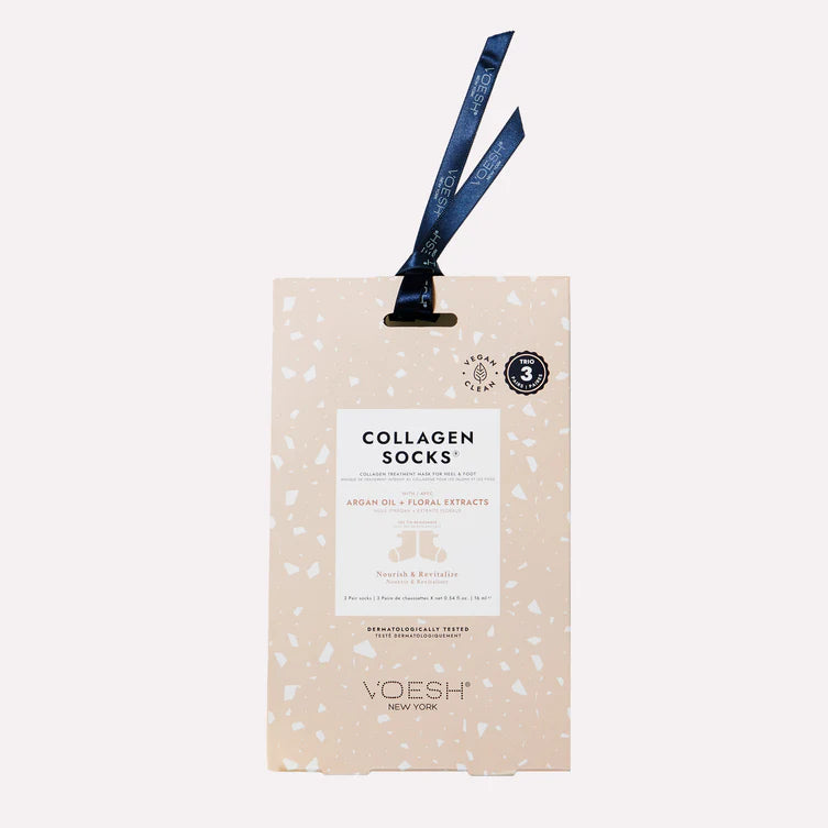 Collagen Socks Trio - Argan Oil & Floral Extract