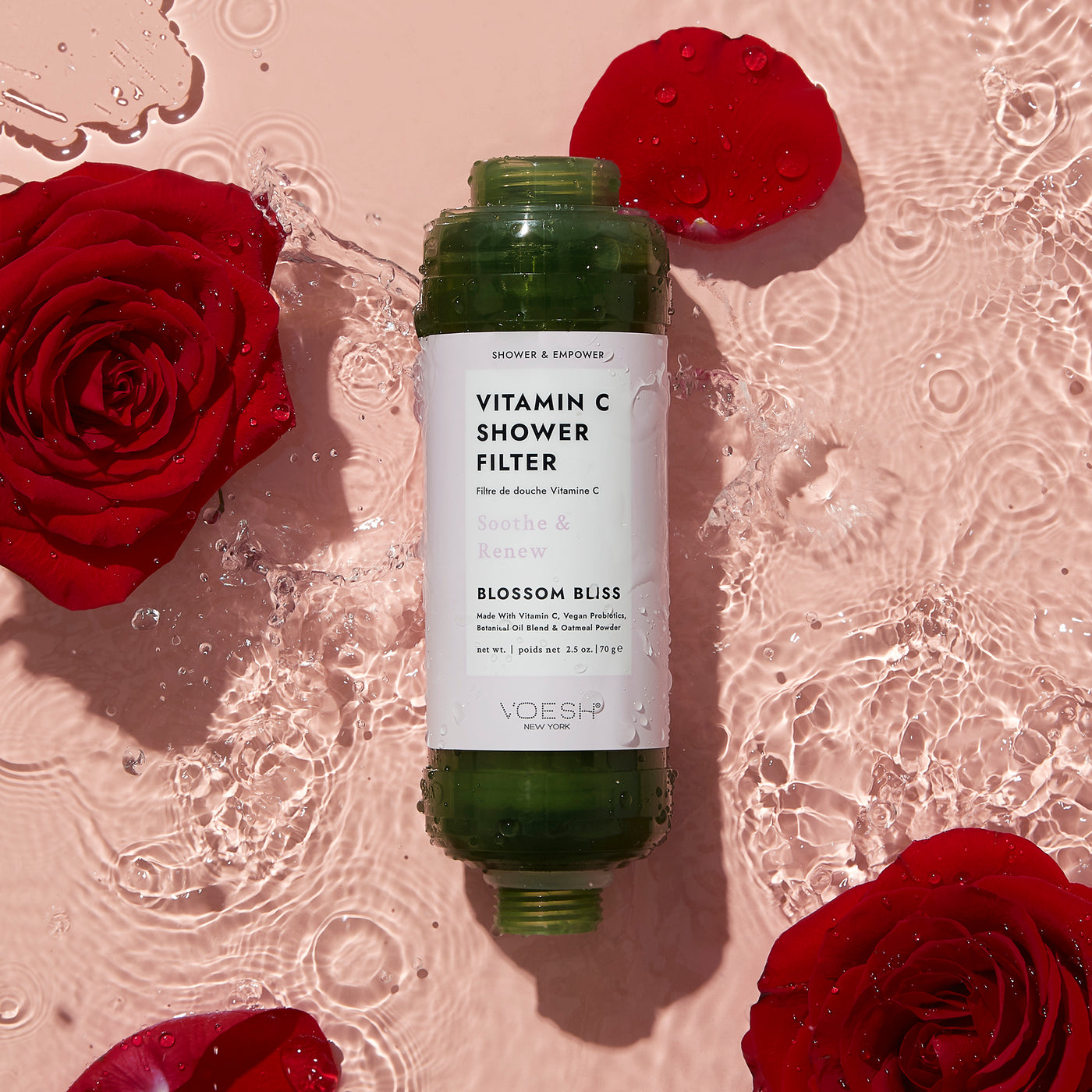 Complete Body Care Set - Blossom Bliss (Filter + Sugar Scrub + Loofah)