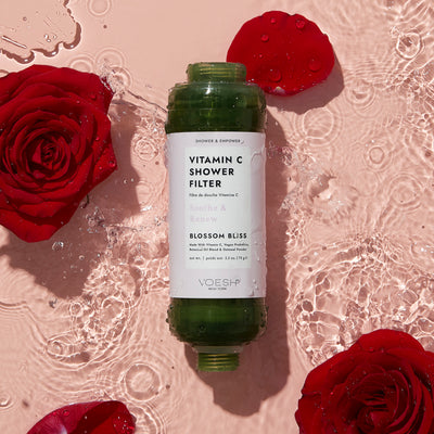 Complete Body Care Set - Blossom Bliss (Filter + Sugar Scrub + Loofah)