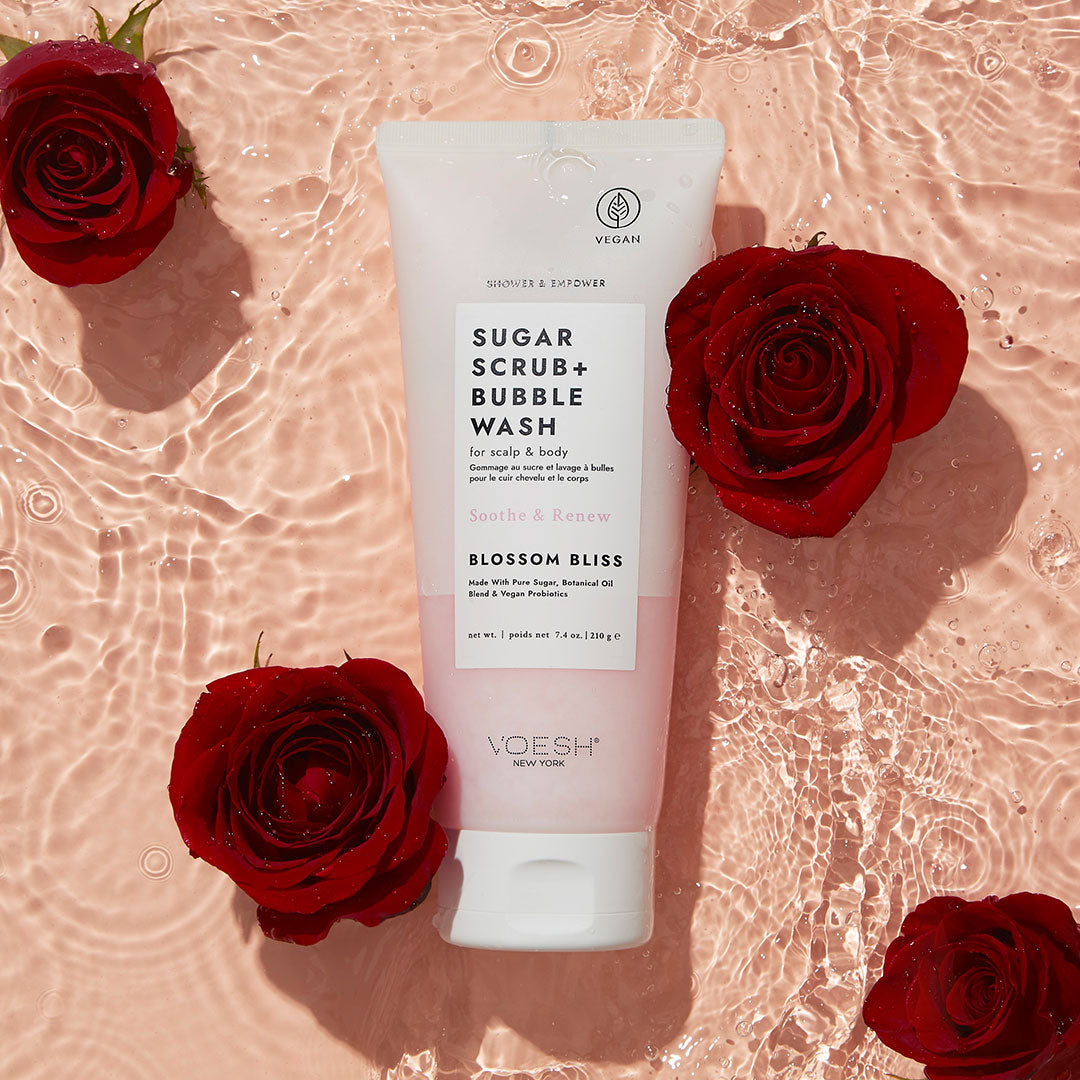 Complete Body Care Set - Blossom Bliss (Filter + Sugar Scrub + Loofah)