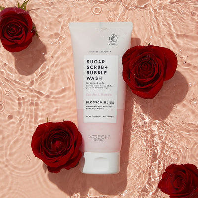 Complete Body Care Set - Blossom Bliss (Filter + Sugar Scrub + Loofah)