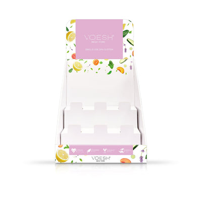 A sample of the Voesh Counter Top Pedi Stand