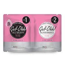 Gel-Ohh Jelly Spa Pedi Bath - Rose -