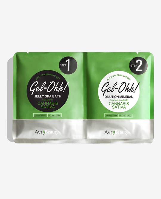 Gel-Ohh Jelly Spa Bath - Cannabis Sativa