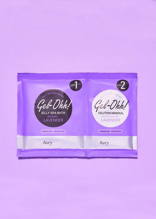 Gel-Ohh Jelly Spa Pedi Bath - Lavender