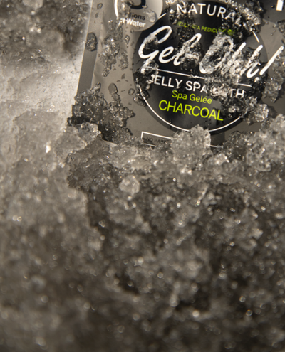 Gel-Ohh Jelly Spa Bath – Charcoal
