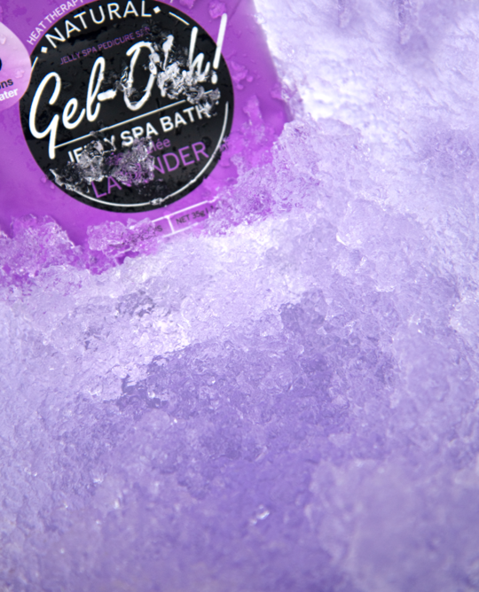 Gel-Ohh Jelly Spa Pedi Bath - Lavender