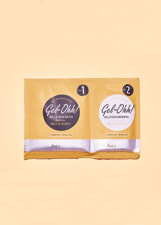 Gel-Ohh Jelly Spa Bath - Milk & Honey