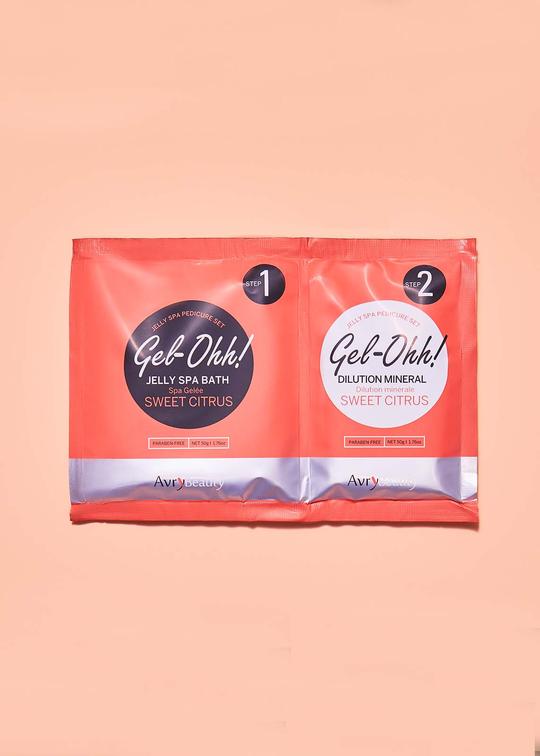 Gel-Ohh Jelly Spa Pedi Bath - Sweet Citrus