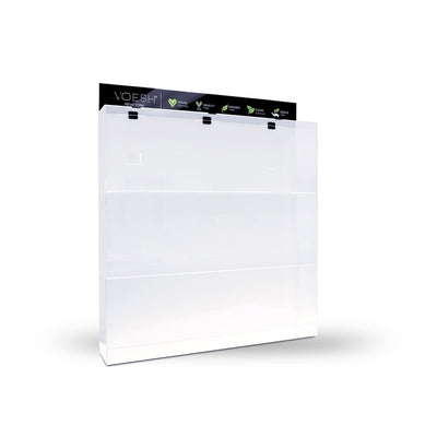 Side view of Voesh Wall Mount Mask Kit
